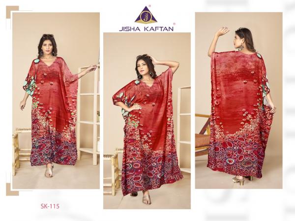 Jelite Silk Kaftan Vol 2 Digital Printed Kaftan Collection